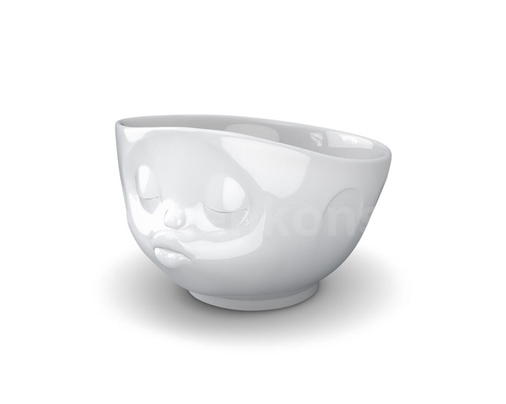 TV Tasse Schale 03.01 küssend 500 ml weiß