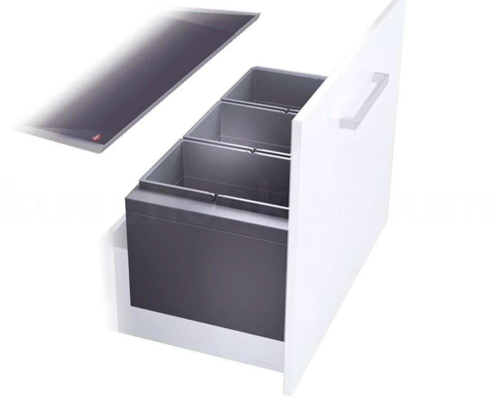 Hailo Abfallsammler 3631981 XL Inset 900 28/28/28 Triple-XL 3x 28 L