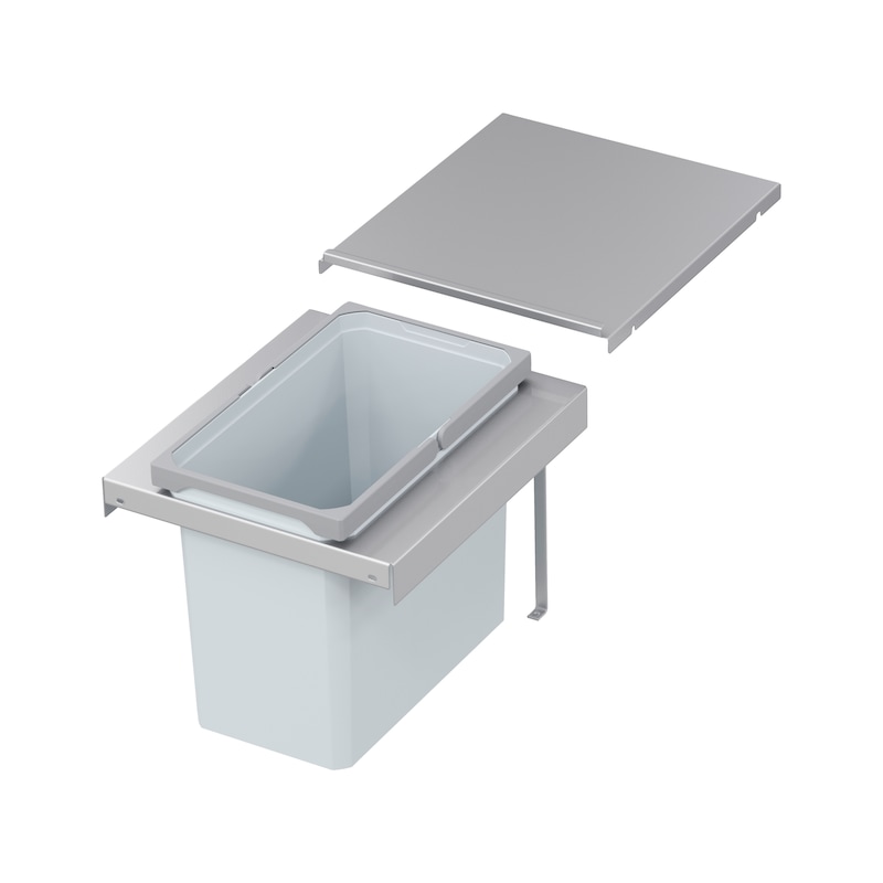 Envi Flex Mülltrennsystem 20950 solo 22 L Weißaluminium