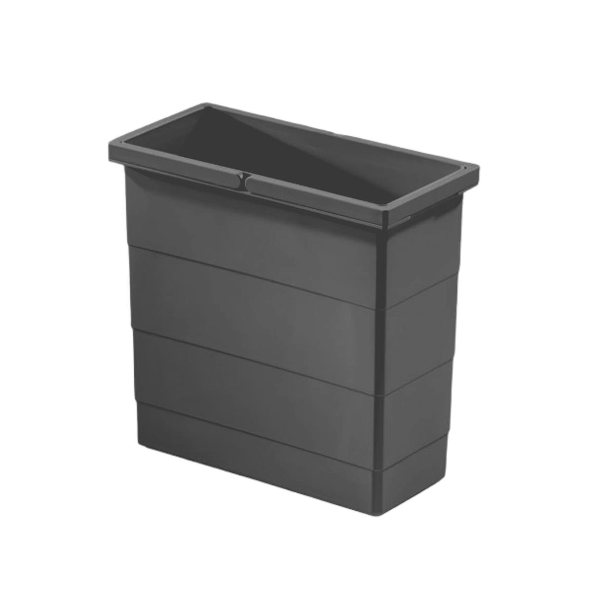 Hailo Inneneimer 1138989 dunkelgrau 12 L 320 x 156 x 295 mm 2 Henkel