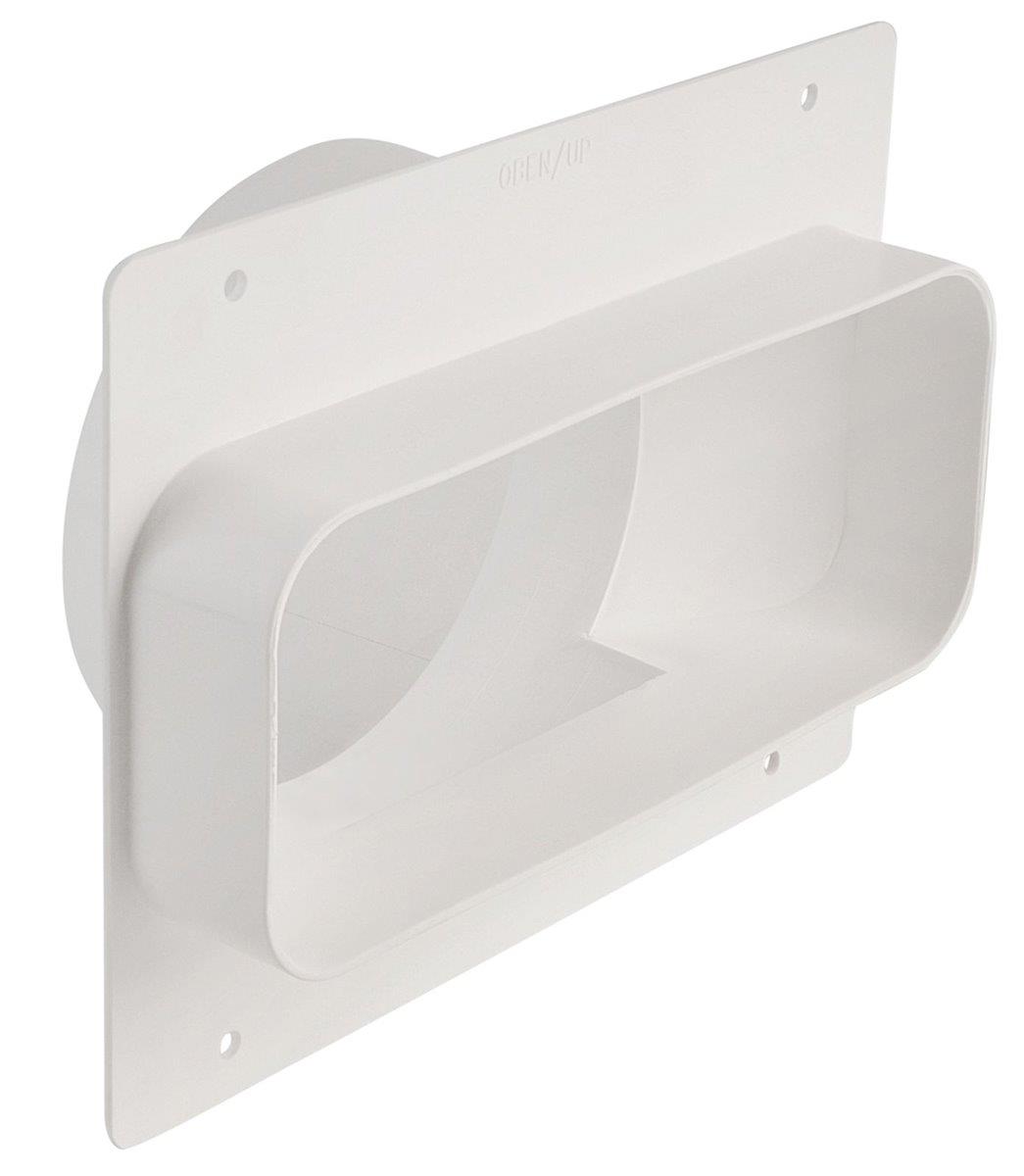 OptimAIRo 150 Maueranschlussstutzen 657017 eckig auf rund 150 mm