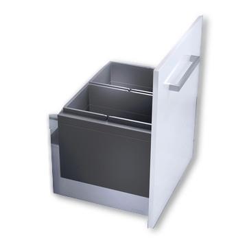 Hailo Abfallsammler 3631681 XL Inset 600 28/28 Triple-XL 2x28 Liter