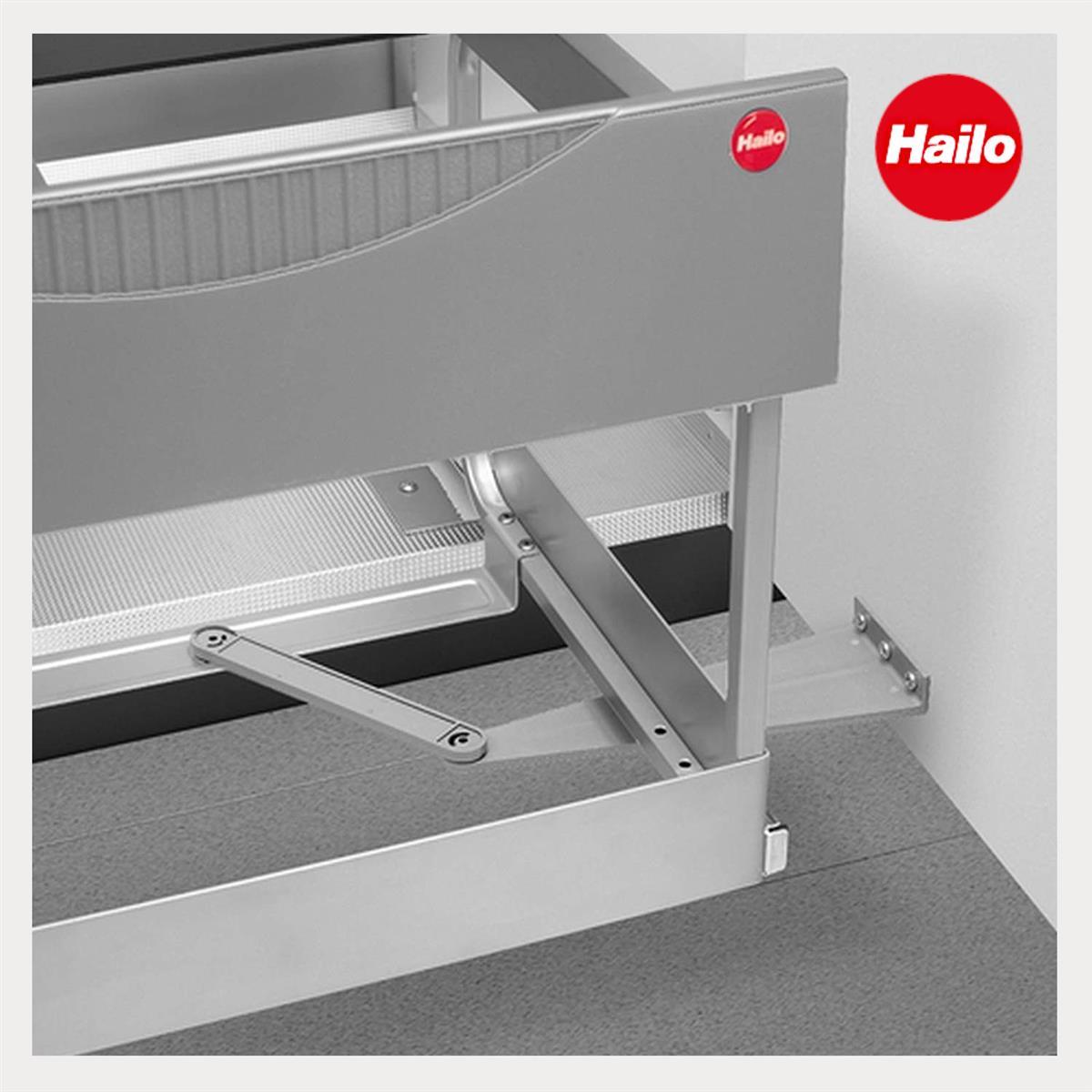 Hailo Abfallsammler 3644832 RaumsparTandem-S-plus 2x 8,5 +12 Liter Bio