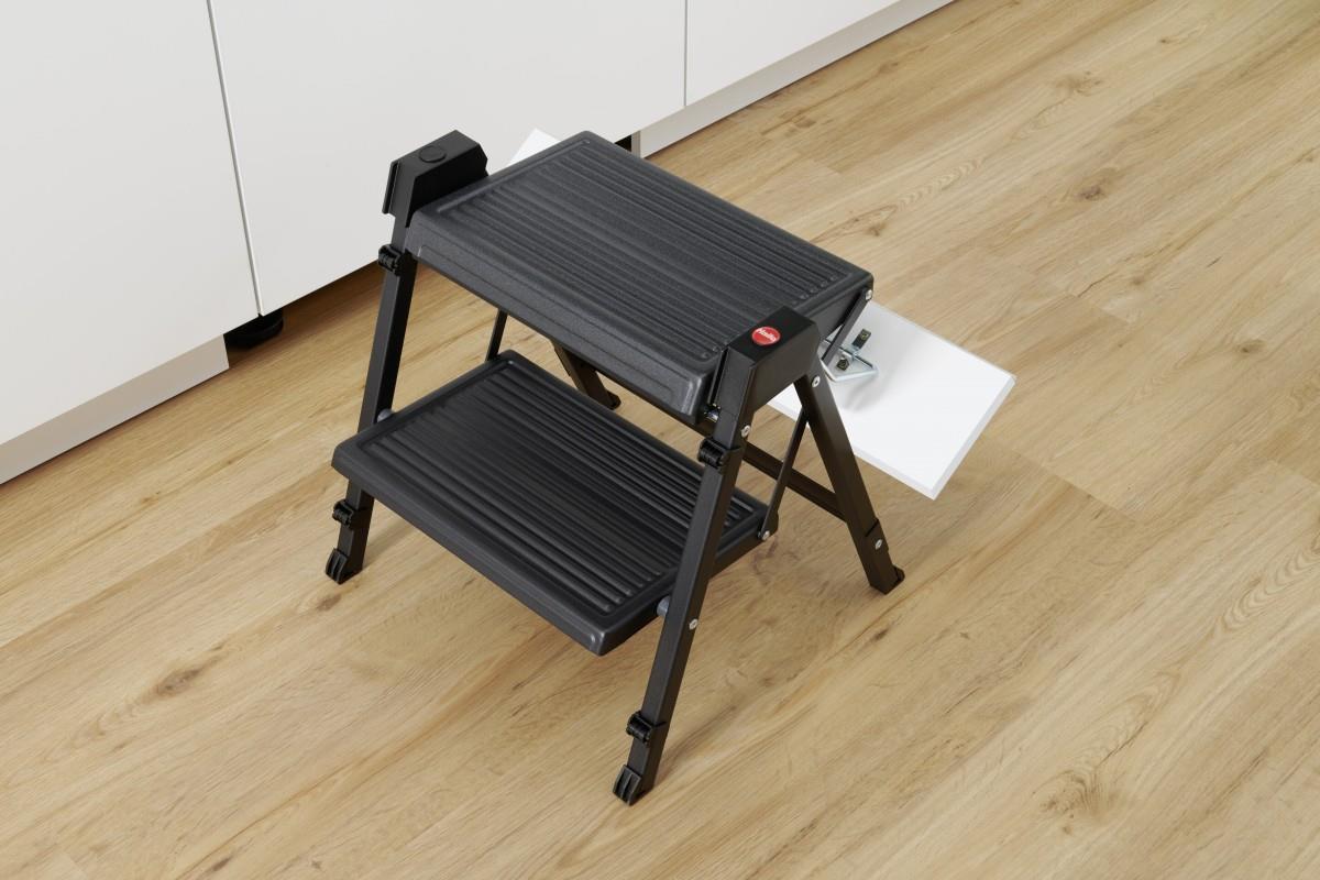 Hailo Sockelblendenhalter 4496001 für StepFix 3. Generation glanzverzinkt
