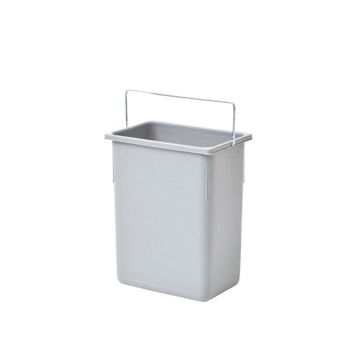 Hailo 8,5 L Inneneimer 1068409 signalgrau 226x 150 x 287 mm mit Henkel