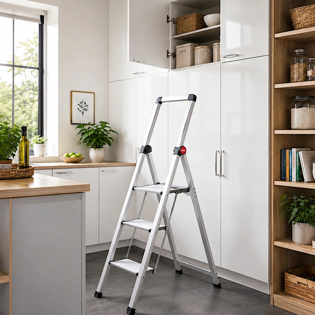 HAILO Trittleiter 4343100 DK40 BasicLine Design 3 Stufen