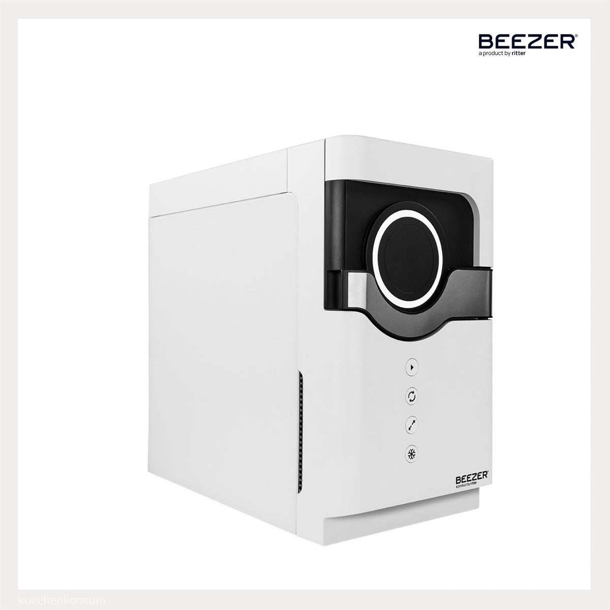 BEEZER by ritter Getränkekühler 950001 weiß Weinkühler für Dosen und Flaschen