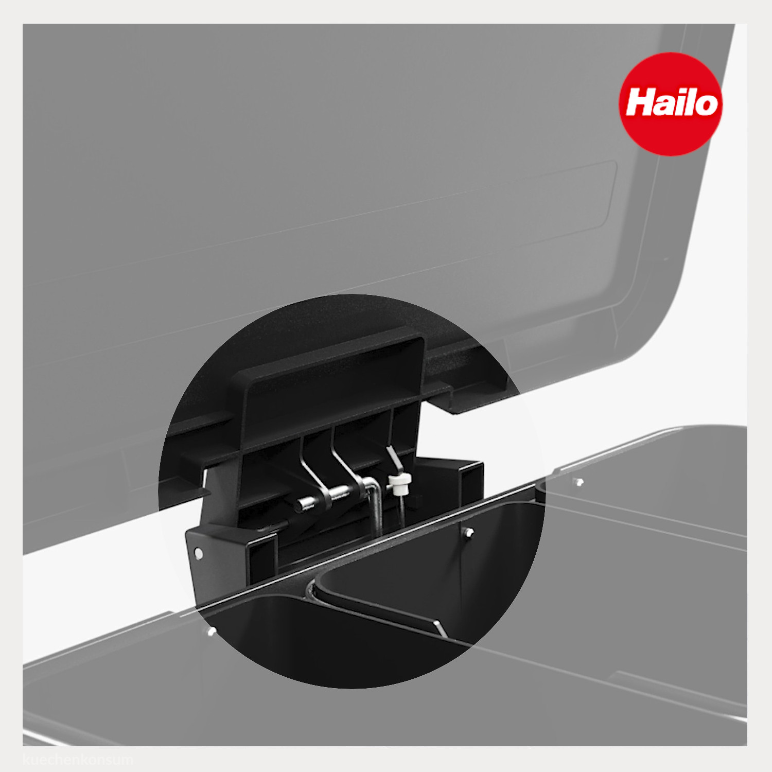 HAILO Standmülleimer Dämpfer 1136419 für Öko Plus, Solid Öko