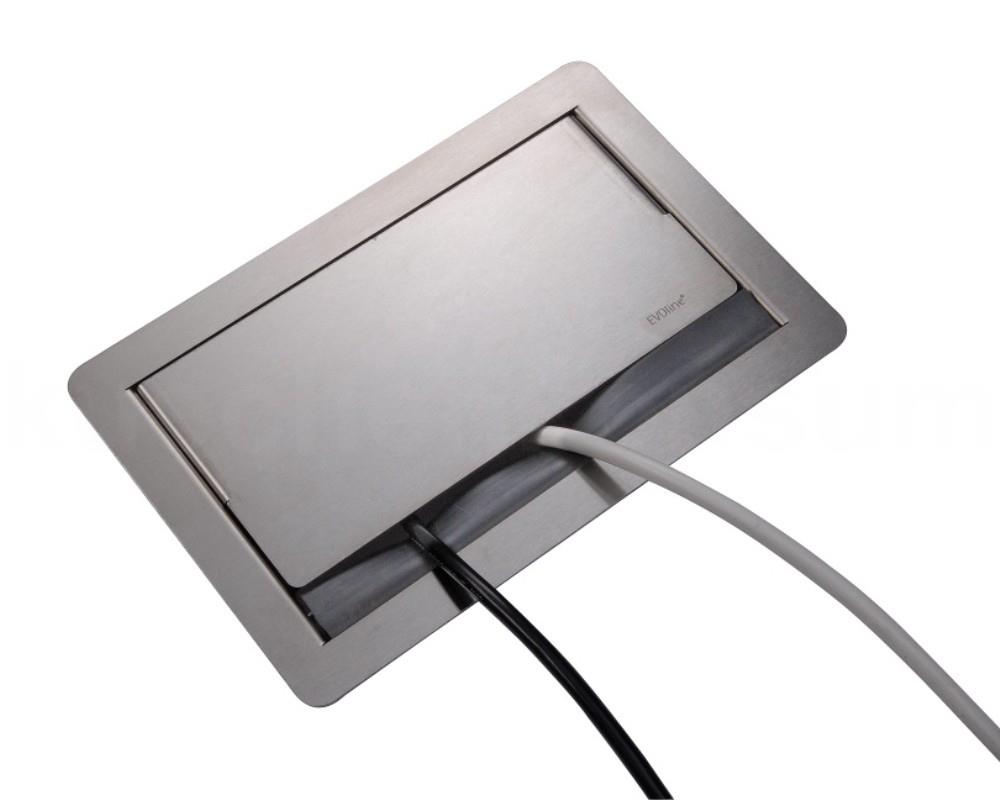 Schulte EVOline FlipTop 90.550 Gummileiste schwarz