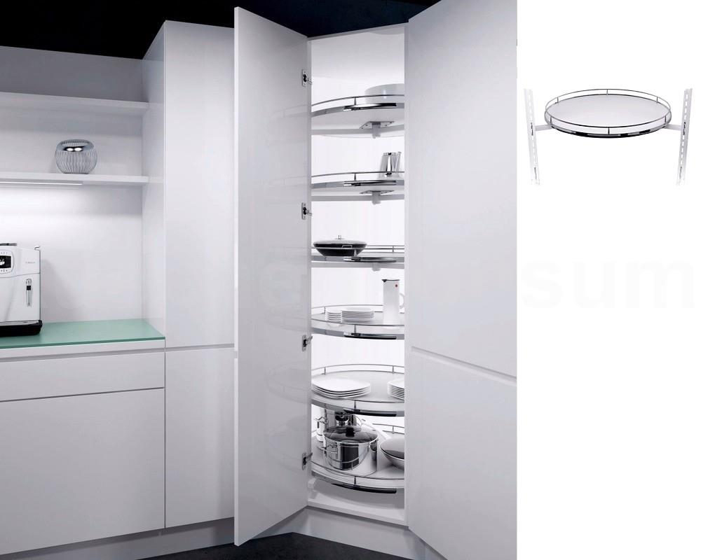 Eckschrank Recorner 4/4 Drehbeschlag 800er 2maxx Drehboden
