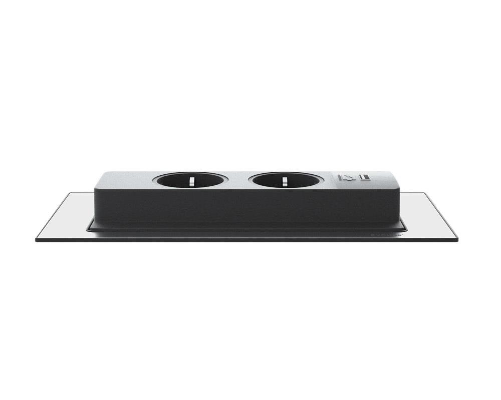 Schulte EVOline Backflip 10.017 Glas schwarz