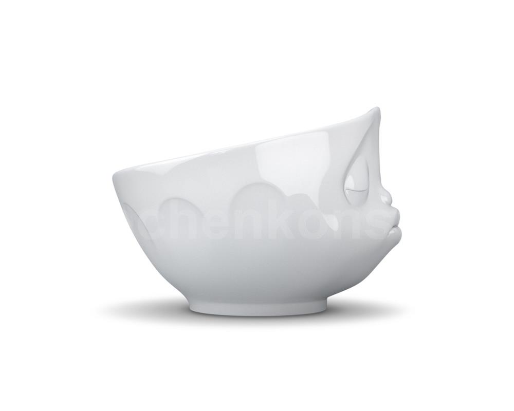 TV Tasse Schale 03.01 küssend 500 ml weiß
