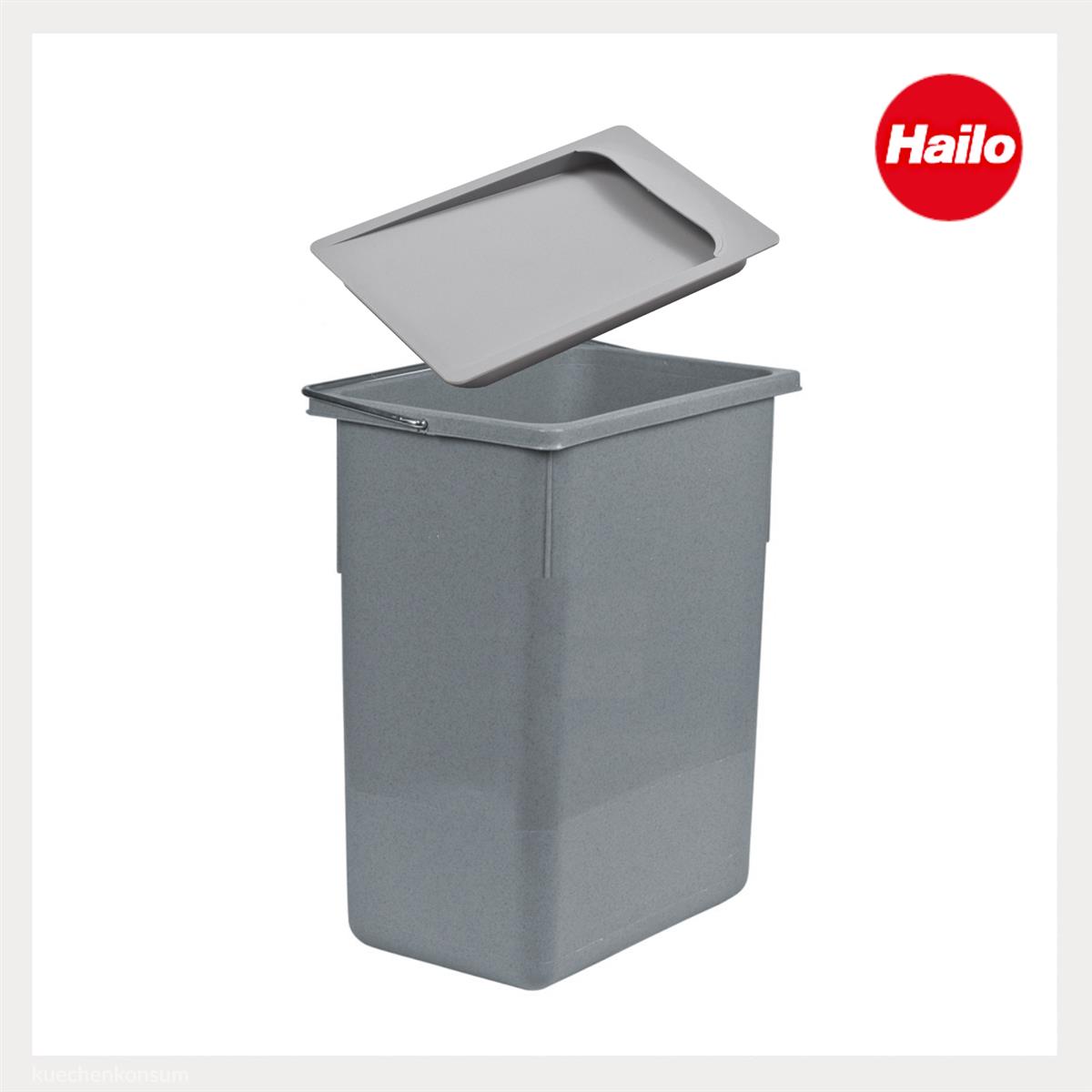 Hailo Inneneimer 1094089 mit Deckel  8,5 L 226x150x287 mm mit Henkel