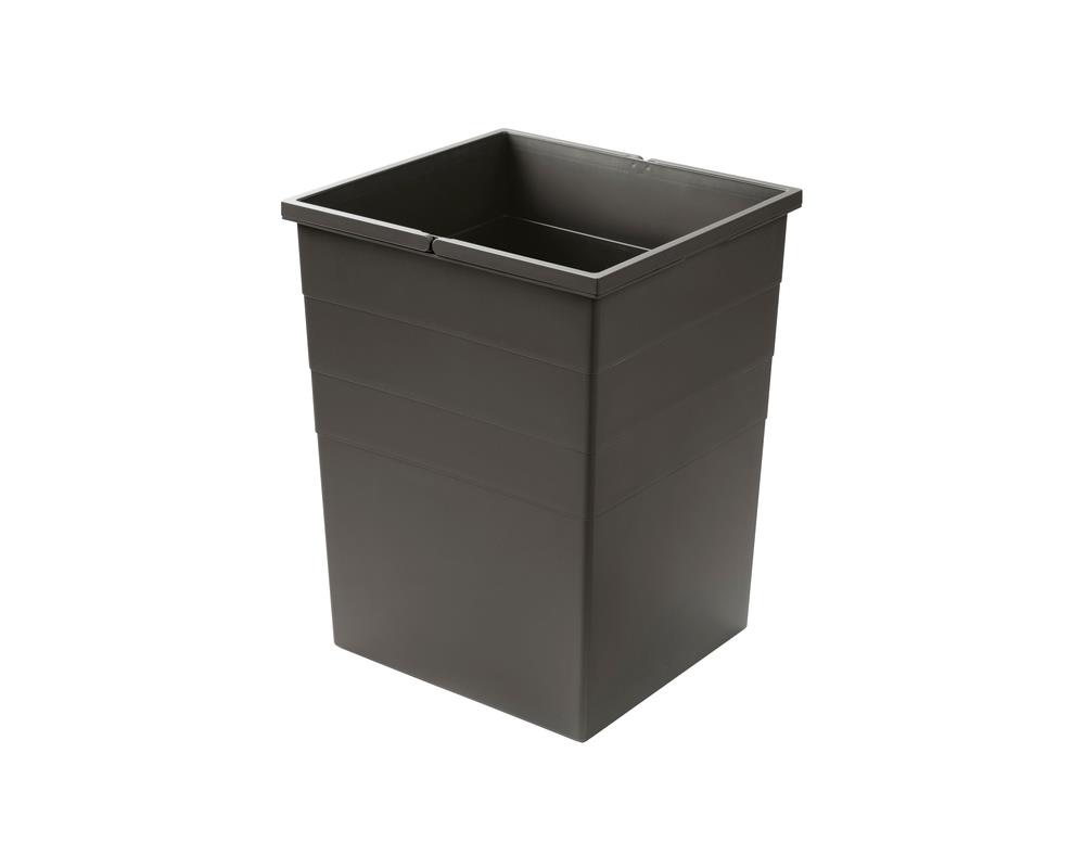 Hailo Inneneimer 1139029 385 x 358 x 500 mm dunkelgrau 55 Liter