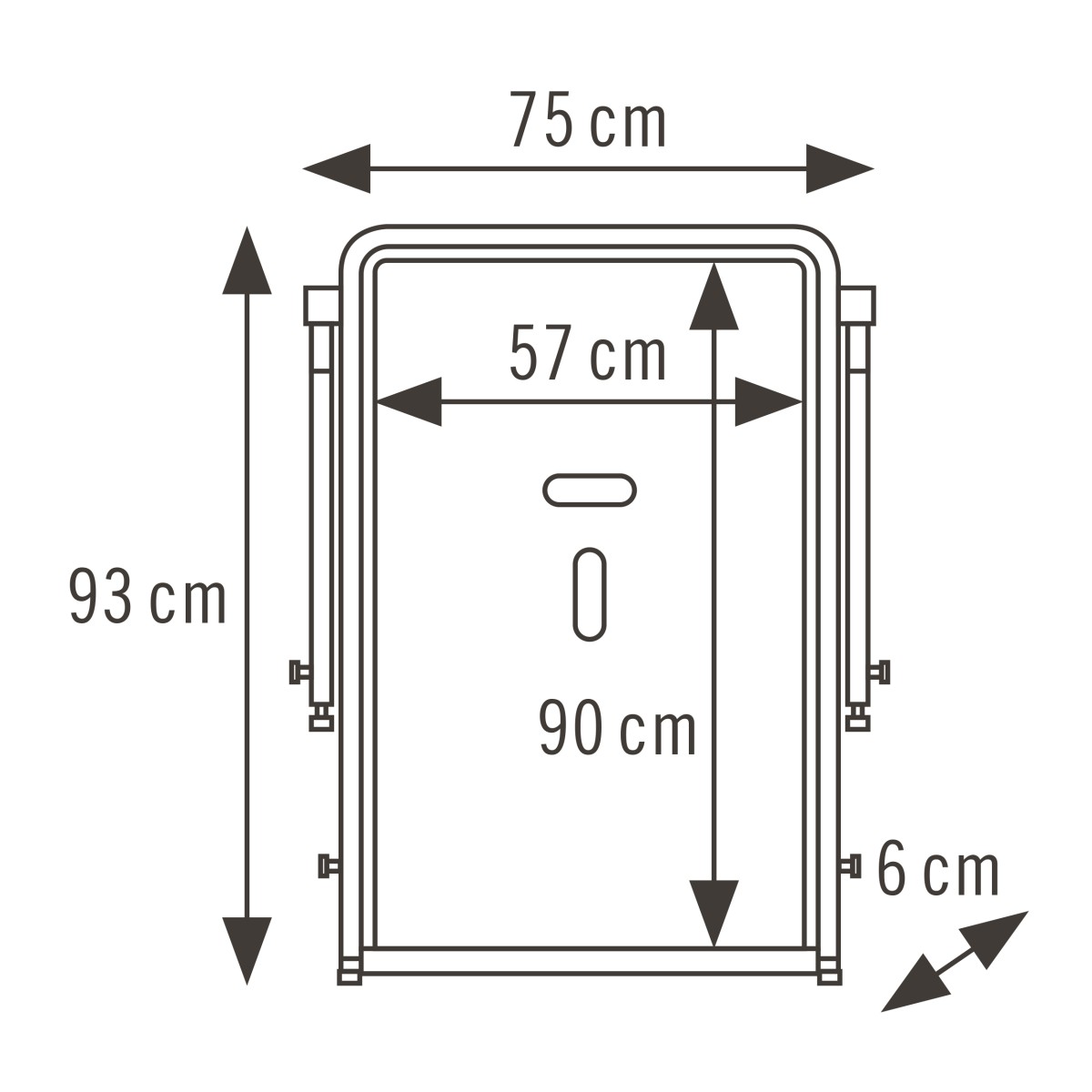 HAILO TP1 Treppenpodest 9940001 Arbeitsplattform