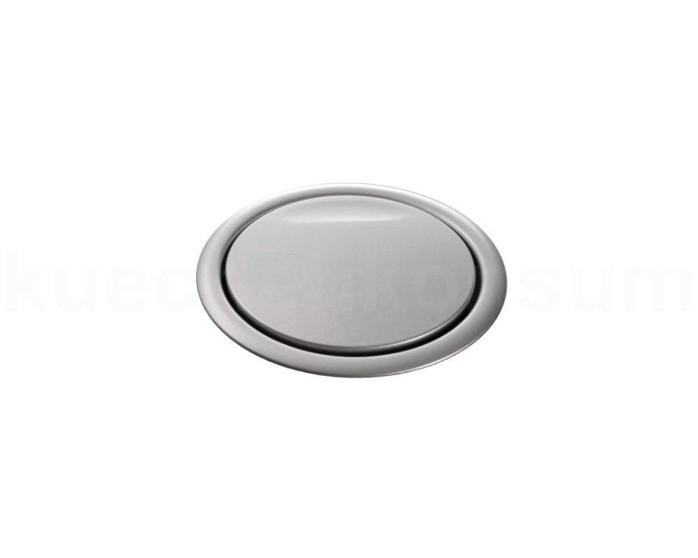 Schulte EVOline Port 00.118 versenkbare Steckdose 3fach Silber GB Norm