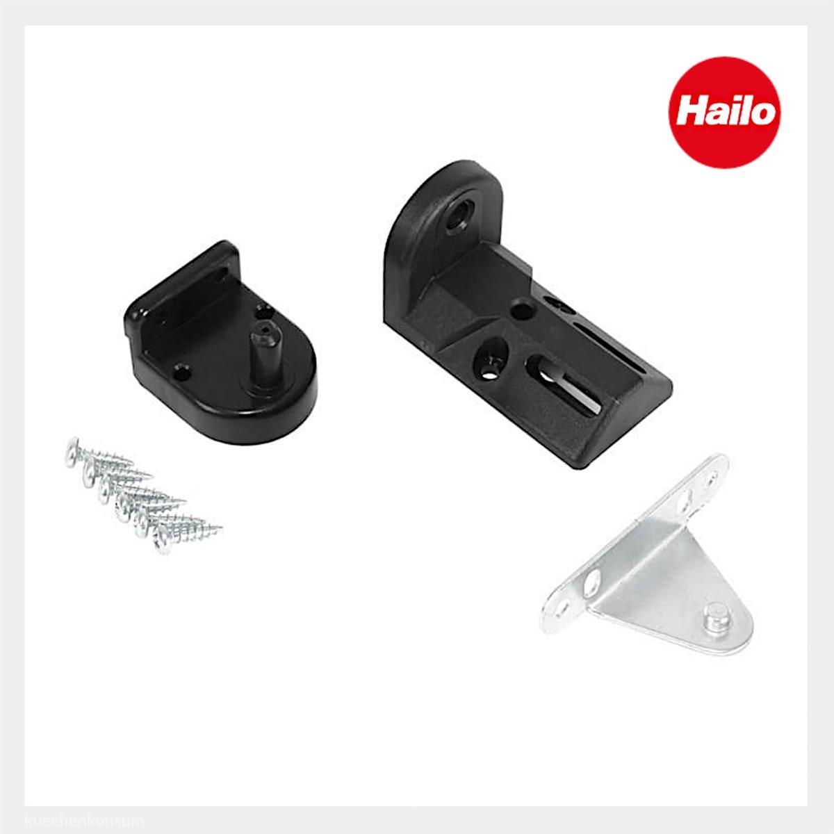 Hailo Montagezubehör 1046369 schwarz für Compact-Box und Mono