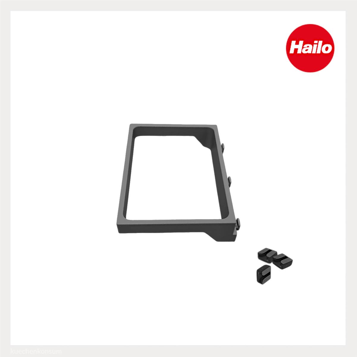 Hailo Halter 3603951 für Inneneimer 1129889 dunkelgrau 2,5 Liter 152 x 115 x 30 mm