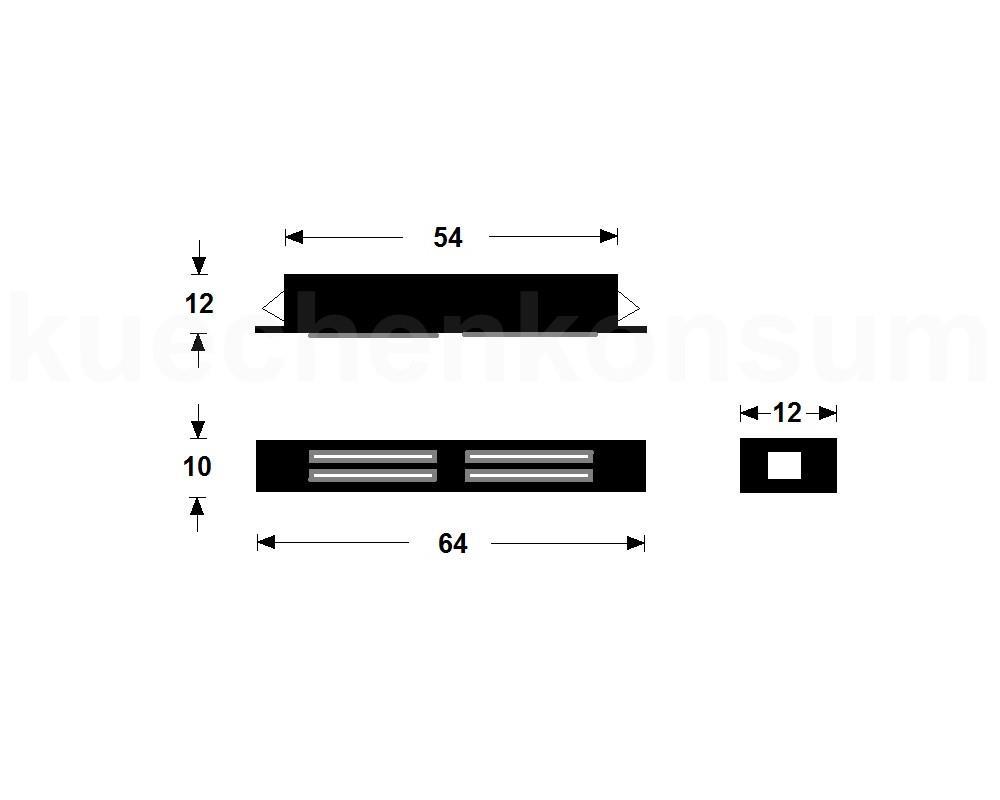 Hailo Türöffner 1001349 Kick and go Ersatzmagnet für Fußhebel 3691