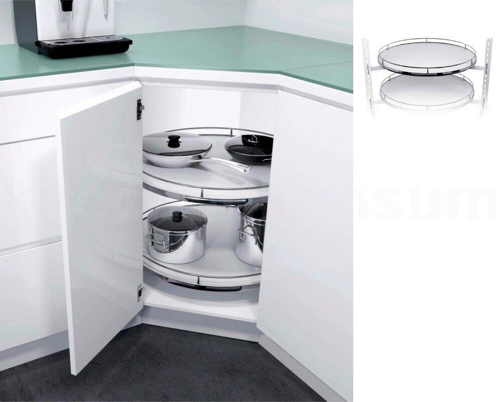 Eckschrank Recorner 4/4 Drehbeschlag 900er 2maxx Drehboden