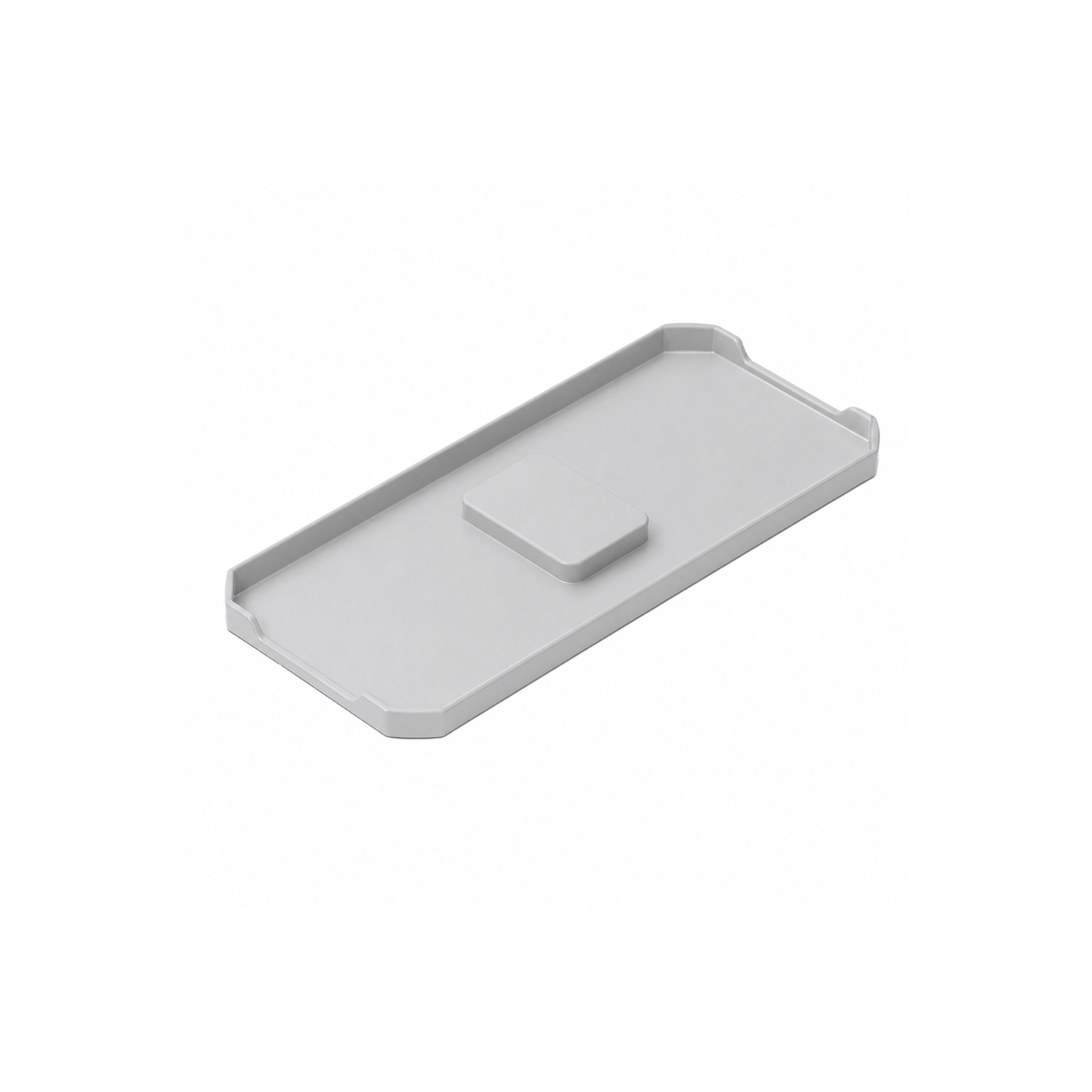 Vauth Sagel Deckel für Mülleimer 720852 Envi Free 382 x 183 mm Grau