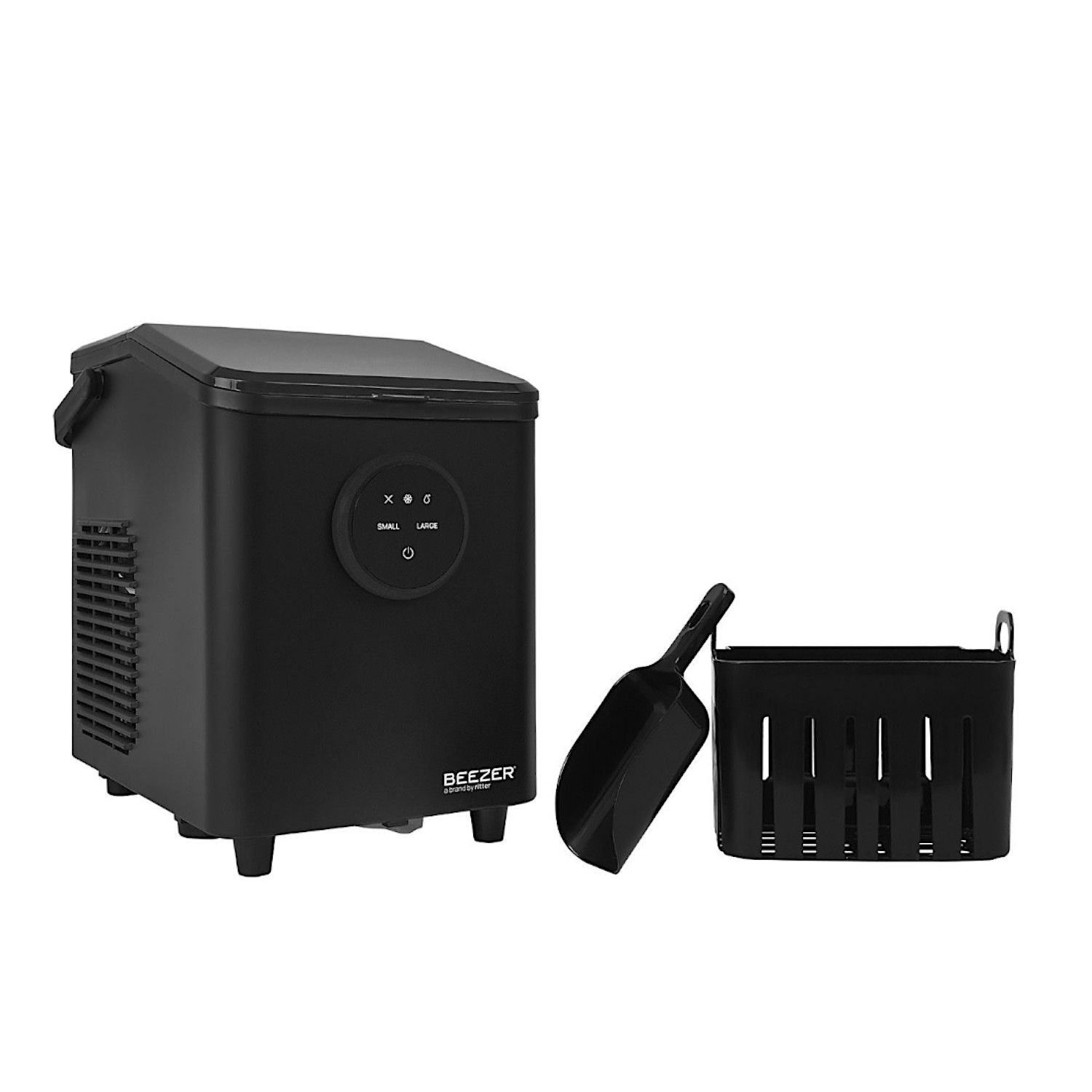 BEEZER by ritter IceCube 952000 mini Eiswürfelmaker schwarz