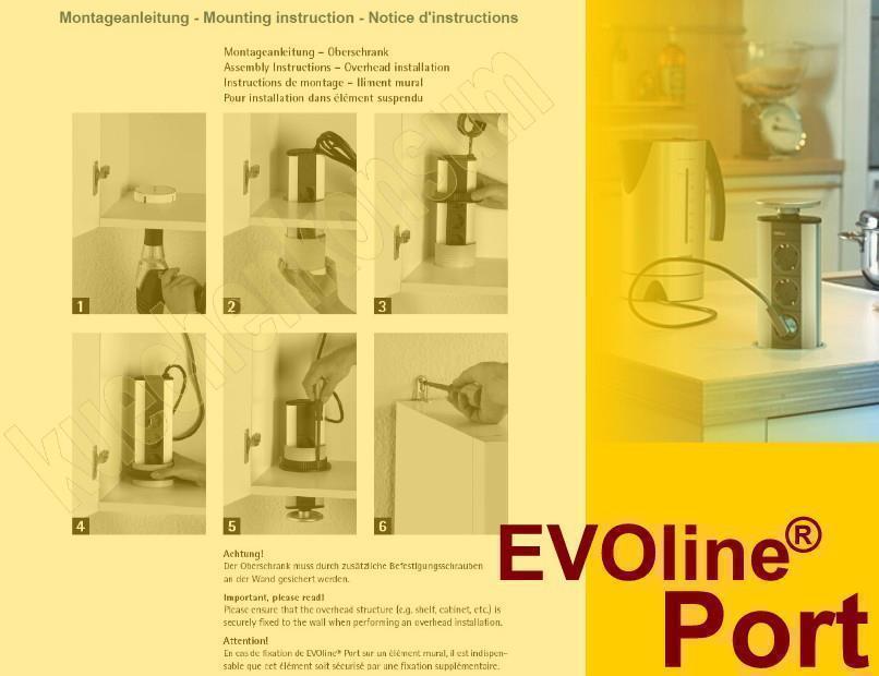 Schulte EVOline PowerPort 3 VDE + Data 2fach mit Dichtungsgummi