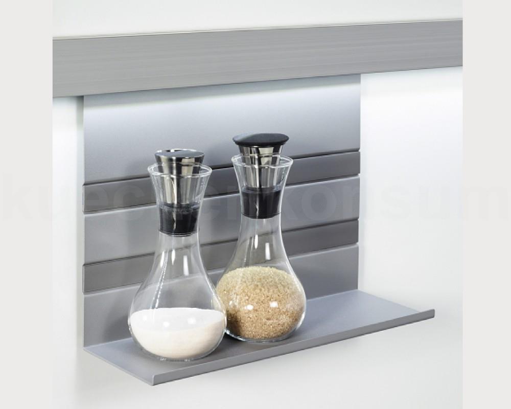 Linero MosaiQ Universalablage 200 titangrau 350 x 110 x 200 mm