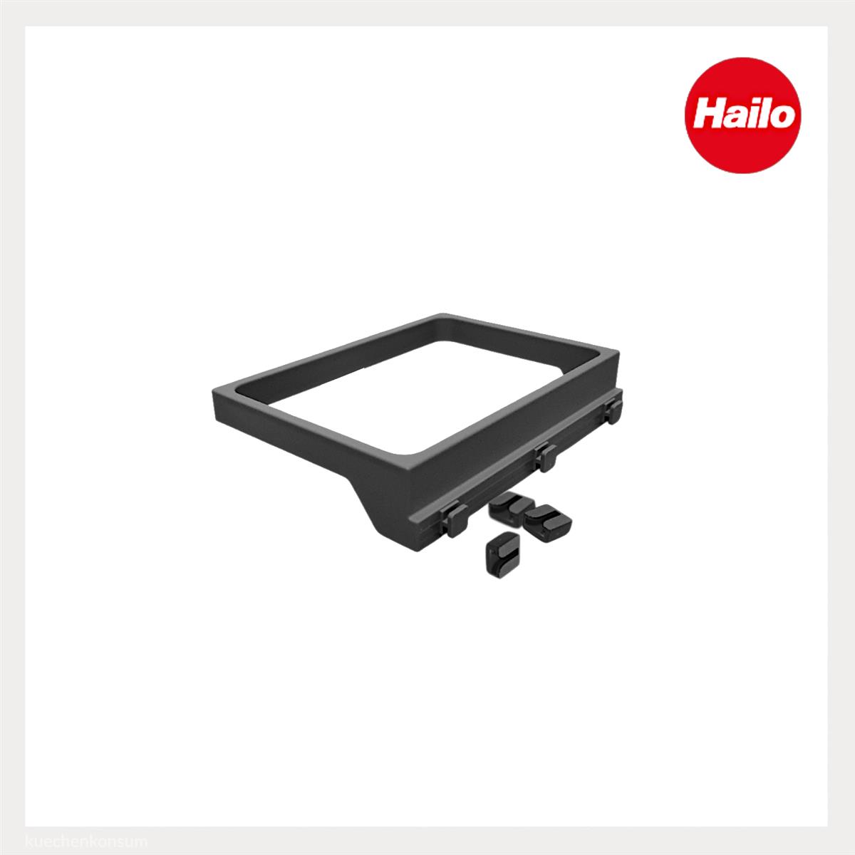 Hailo Halter 3603951 für Inneneimer 1129889 dunkelgrau 2,5 Liter 152 x 115 x 30 mm