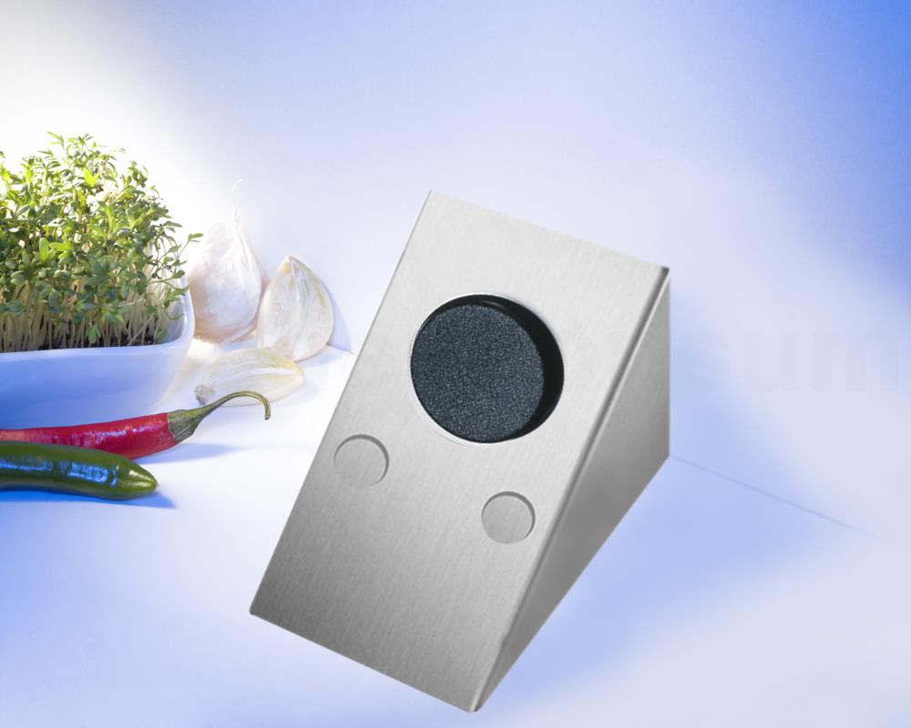 Thebo Keilsteckdose 226896S Edelstahl S 689 Schalter