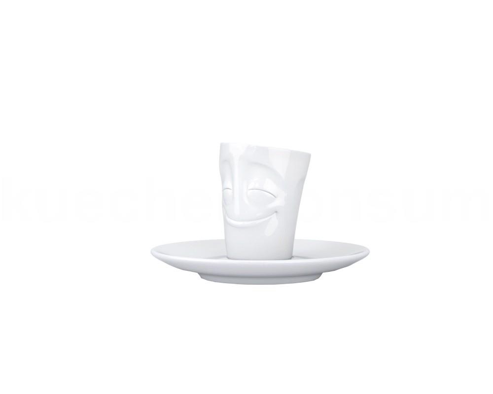 TV Tasse Espresso Mug 12 vergnügt weiß mit Henkel