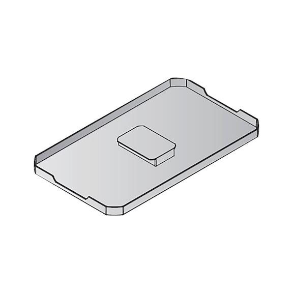 Vauth Sagel Deckel für Mülleimer 720845 Envi Free 382 x 230 mm Anthrazit