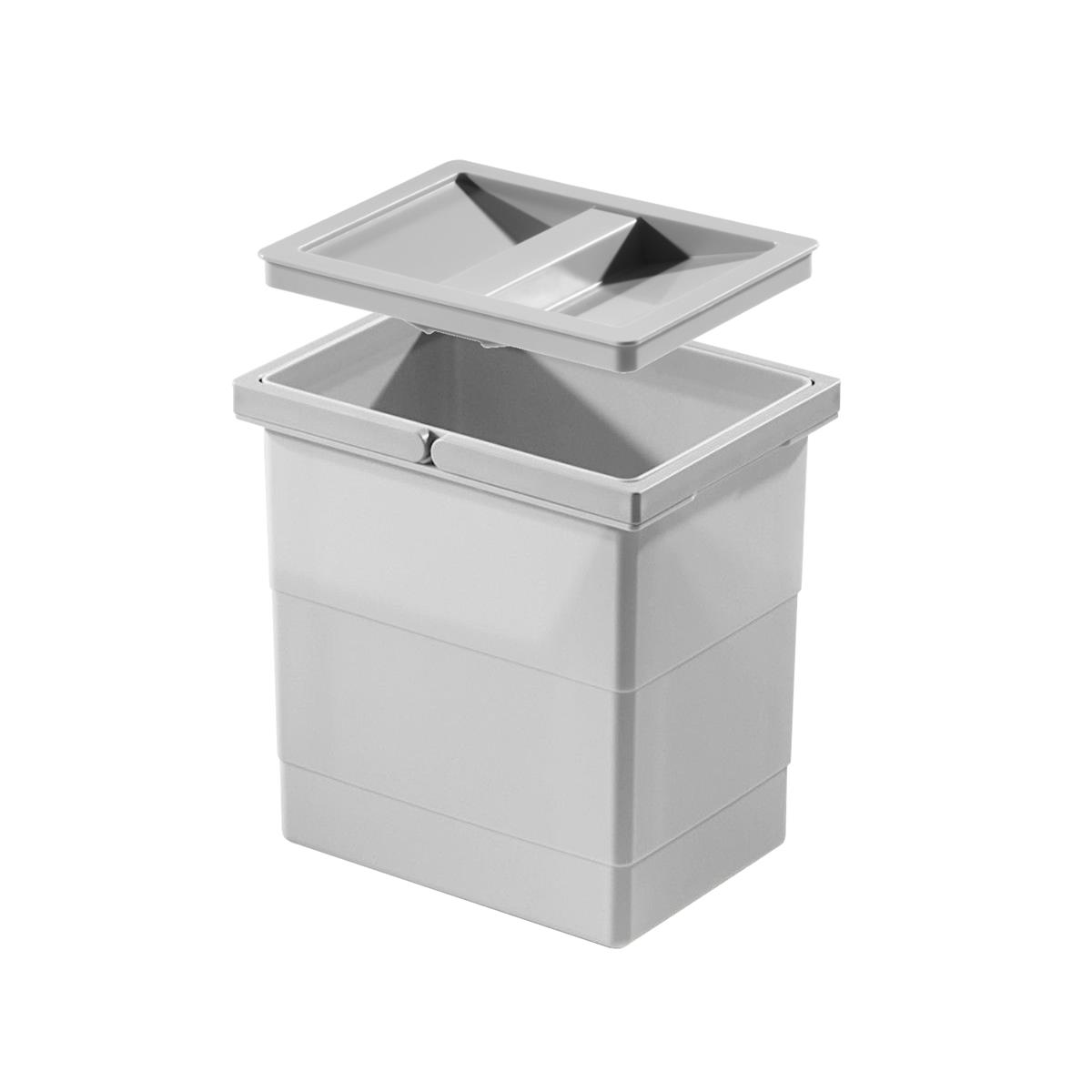 Hailo Inneneimer 1107289 mit Deckel 6,5 L 226x174x200 mm 2 Henkel