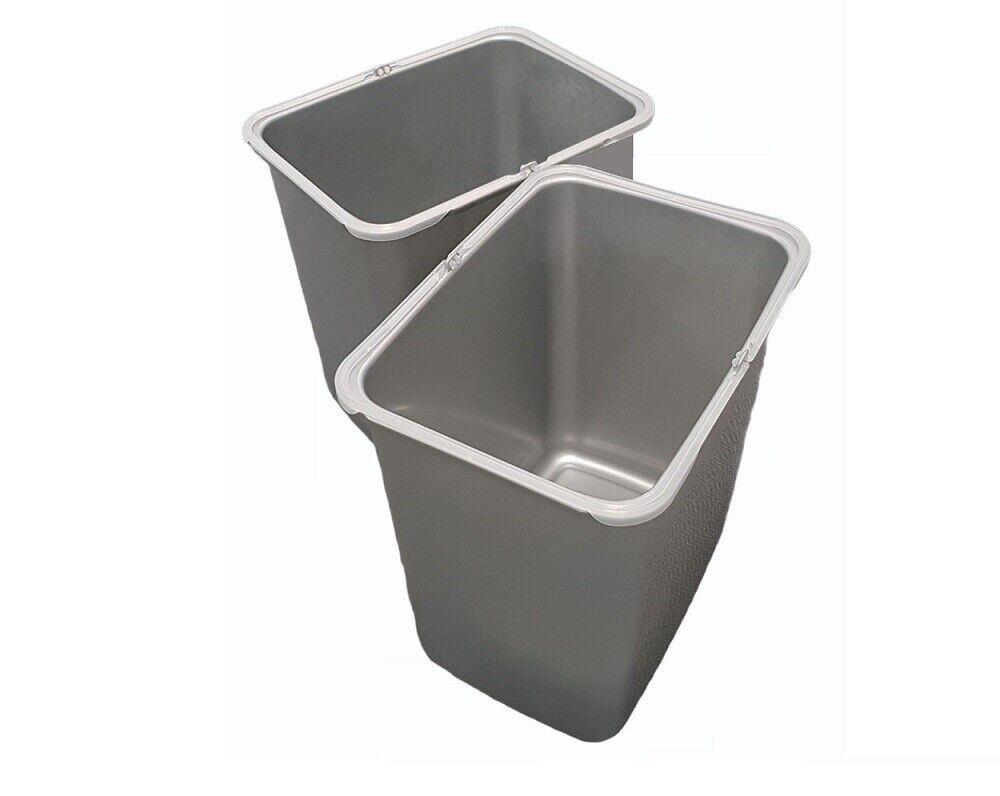 Ekotech Ersatzeimer 2x 16 Liter für Aladin o Ekko grau