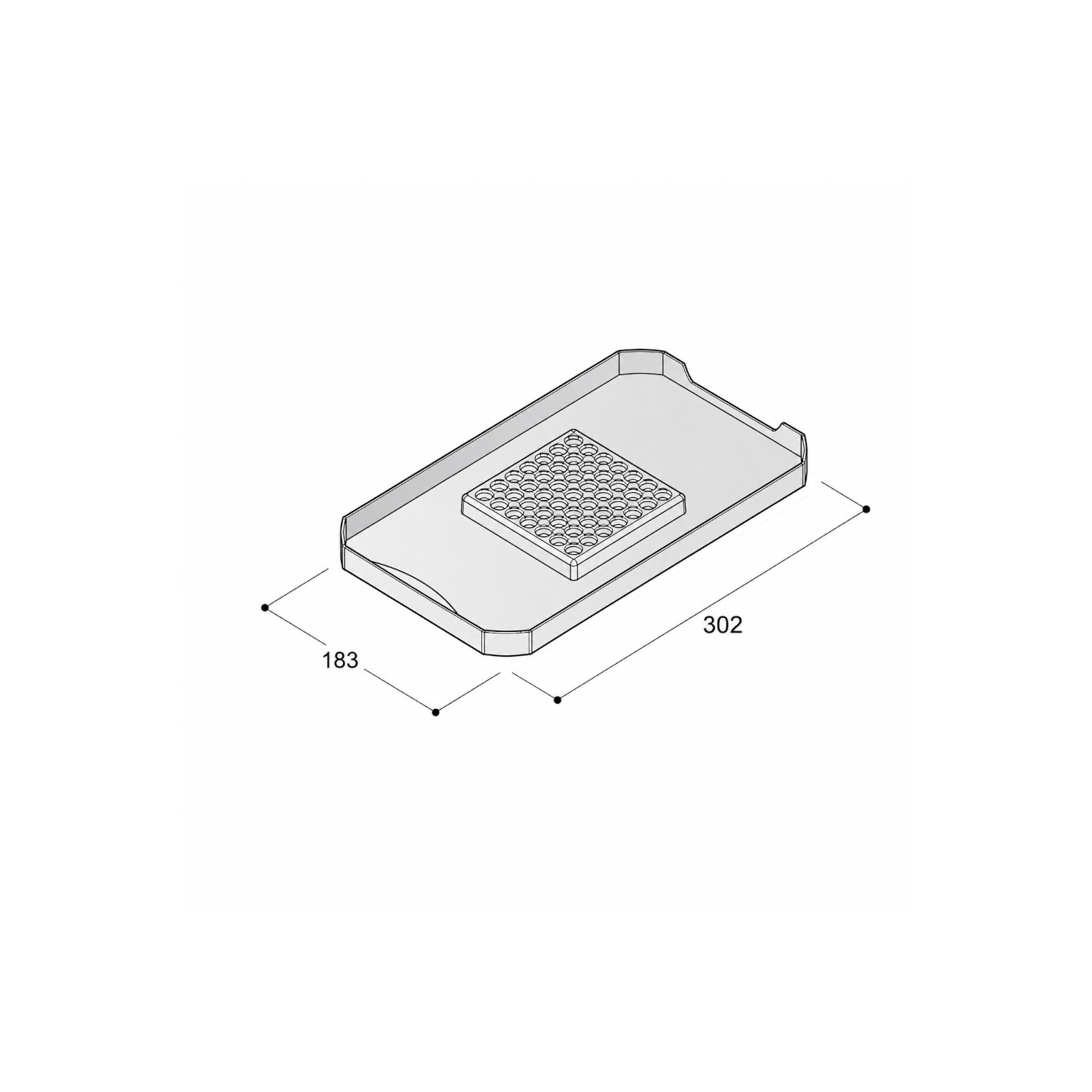 Vauth Sagel Deckel für Mülleimer 720841 Envi Free 302 x 183 mm Anthrazit