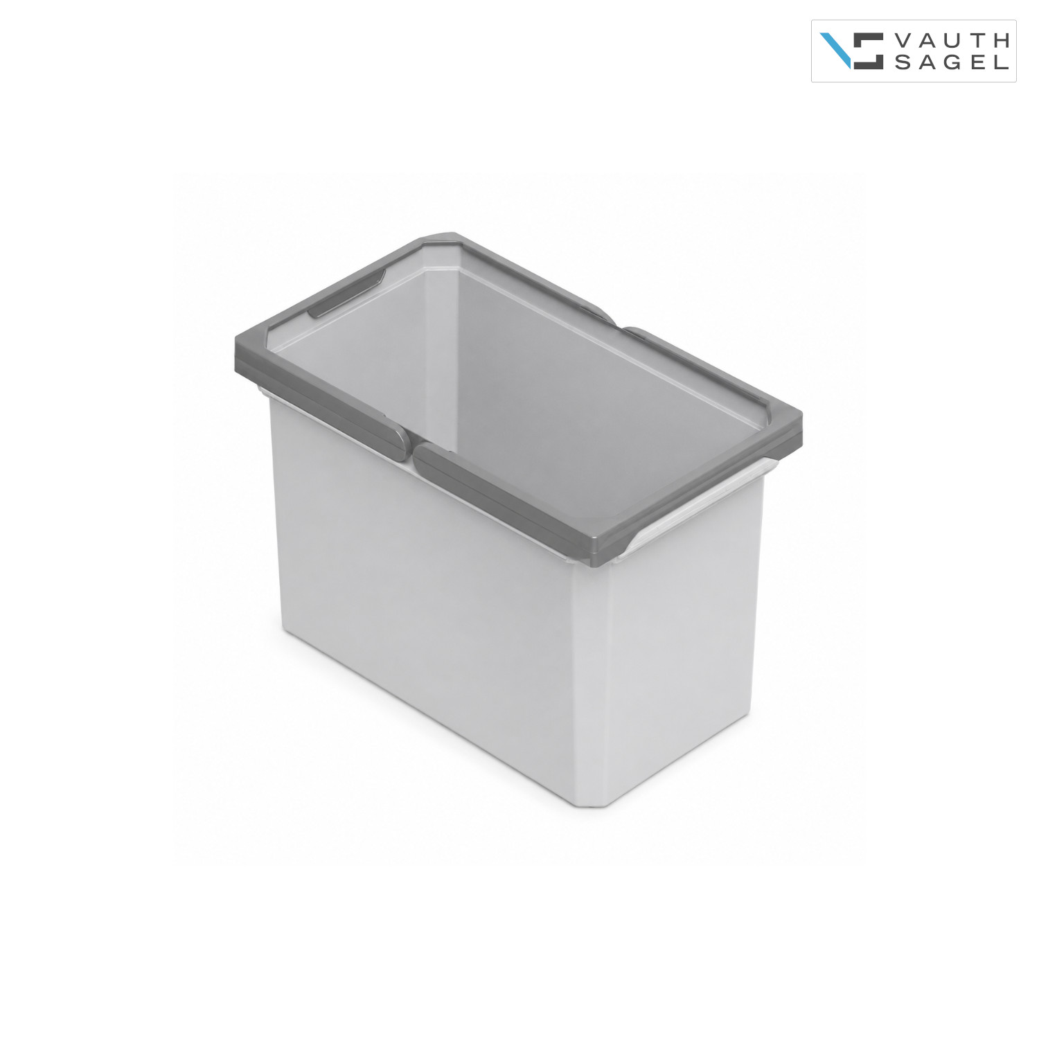 Vauth Sagel Mülleimer 720830 Envi Free 230 x 382 x 256 mm Grau