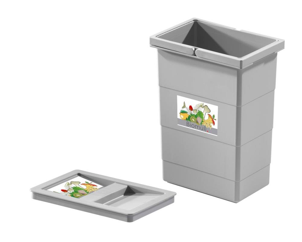 Aufkleber Biomüll 9980109 für Abfallsammler und Deckel 100 x 60 mm