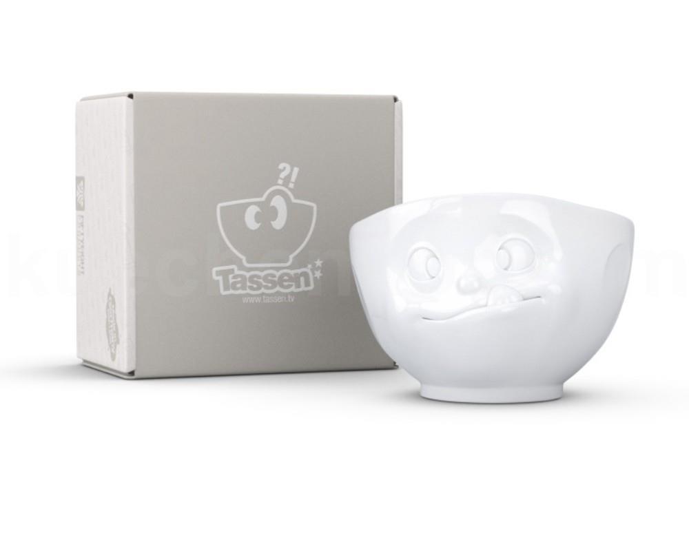 TV Tasse Schale 26 lecker 1000 ml weiß