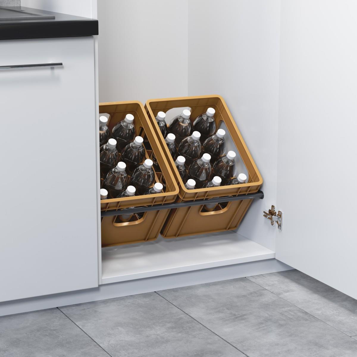 Hailo Getränkekistenhalter 3273611 für 60cm Schrankbreite