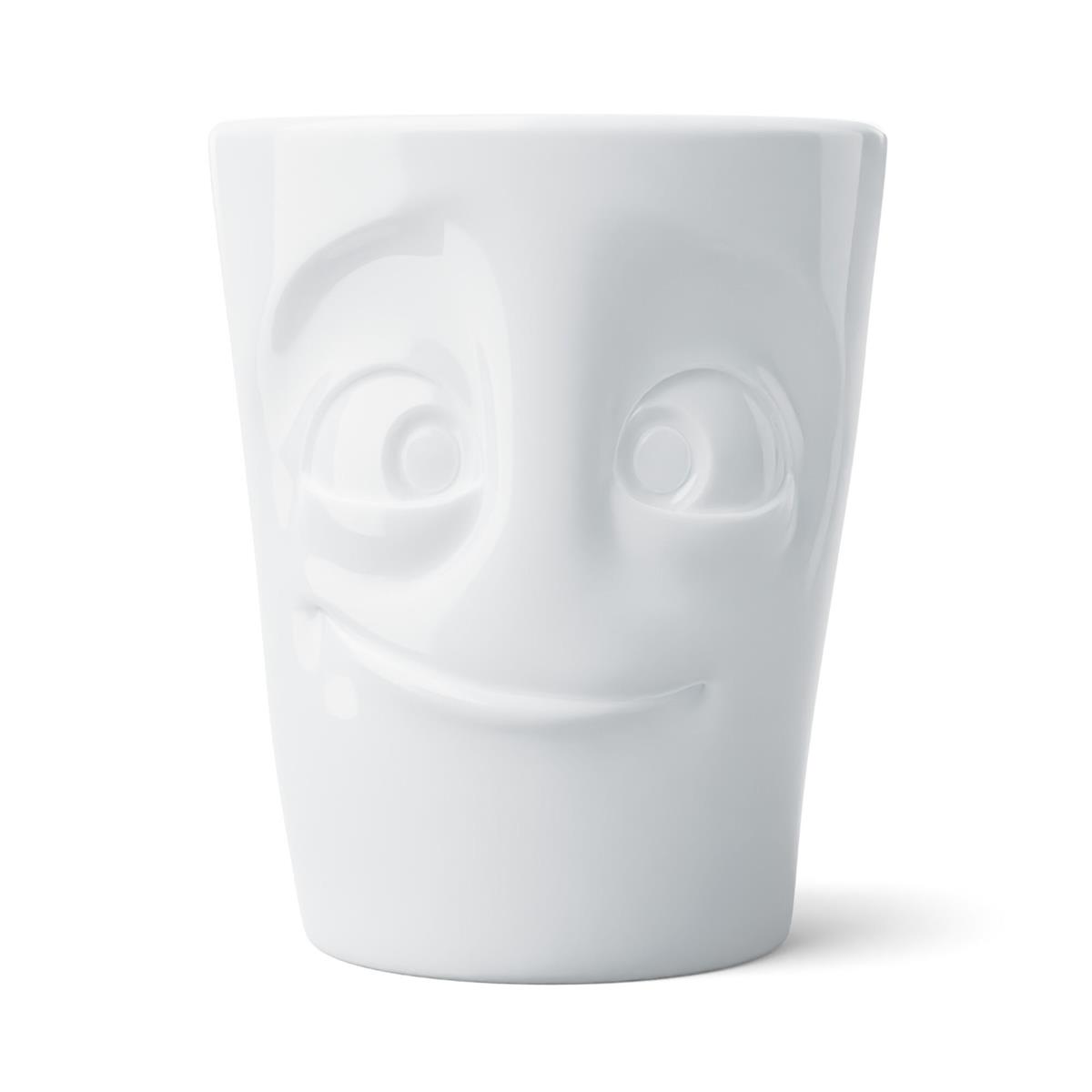 TV Tasse Kaffeebecher 95 Henkelbecher Maximug Bereit weiß