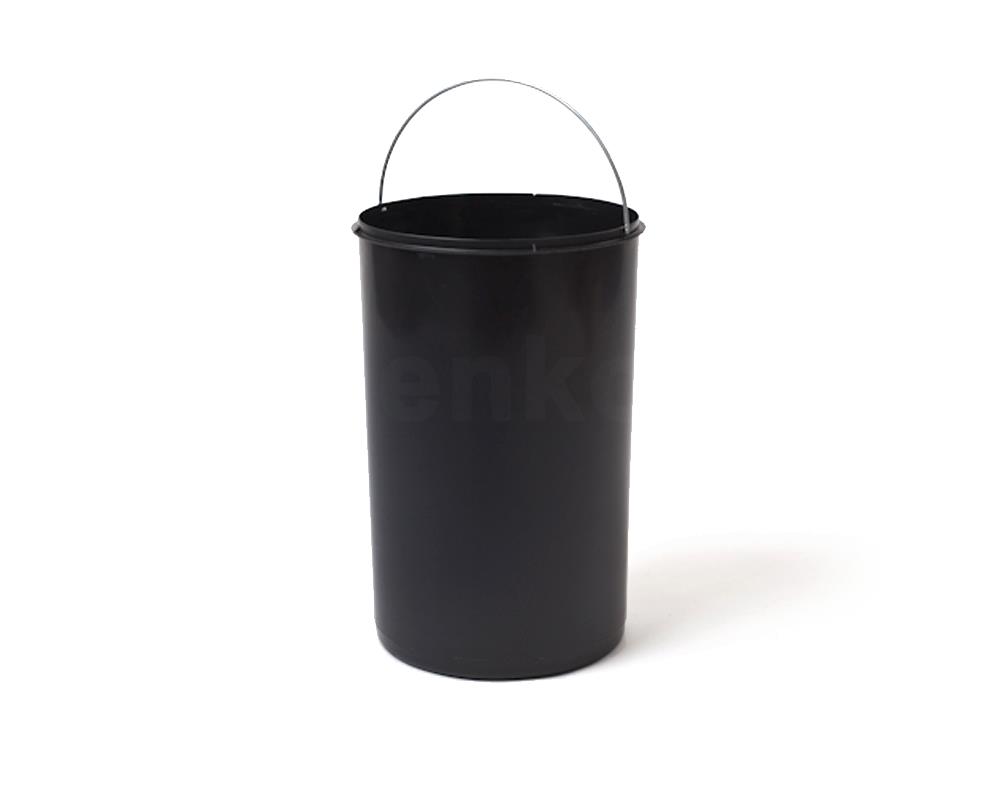 Hailo Inneneimer 1030459 rund mit Henkel schwarz 20 Liter 272 x 415 mm
