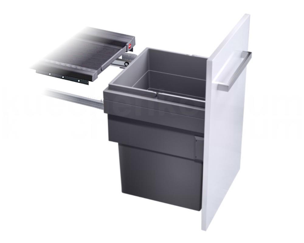 Hailo Abfallsammler 3608461 CS Slide Cargo Synchro 55 Liter