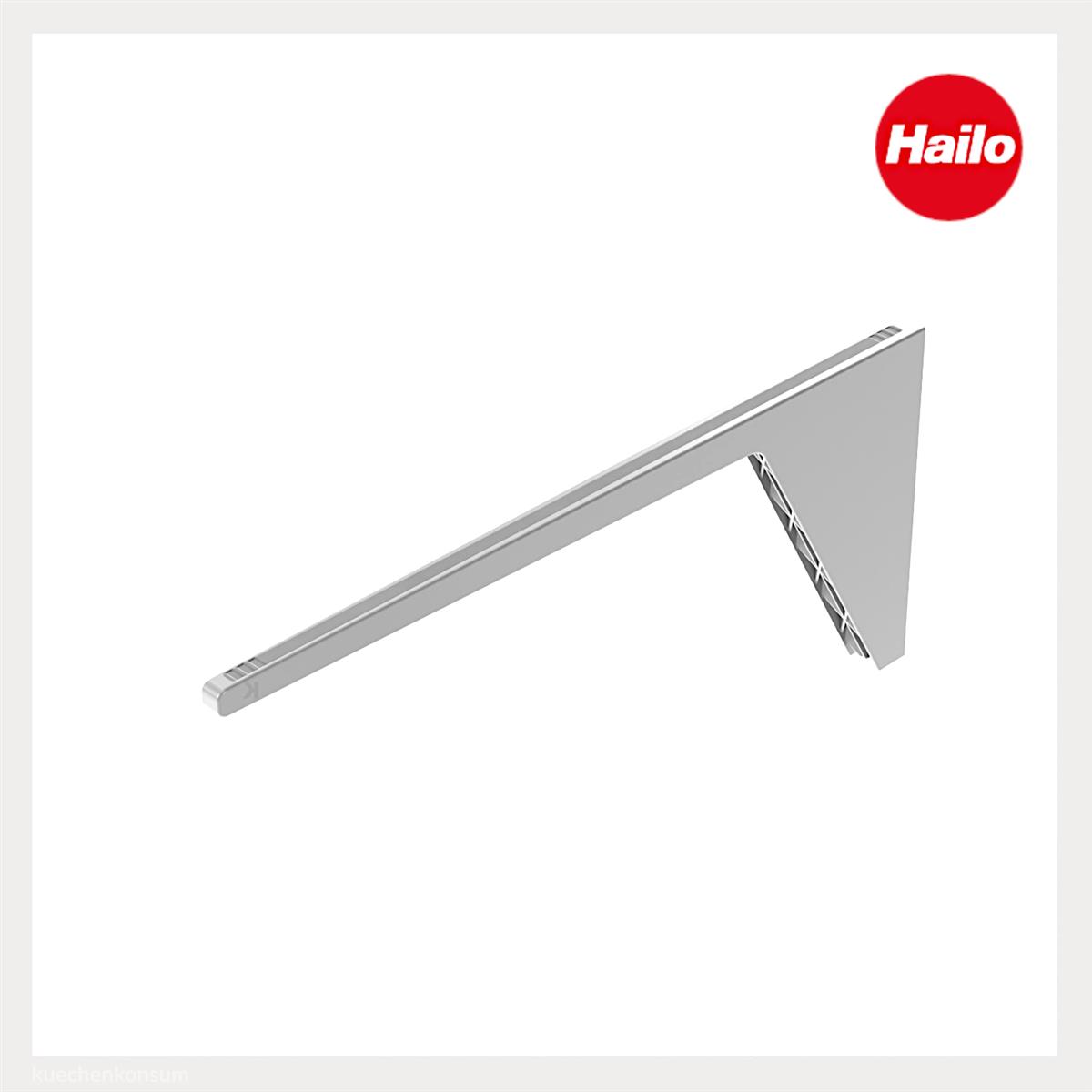 Hailo Handtuchhalter 3151001 Secco S einarmig hellgrau 450 mm