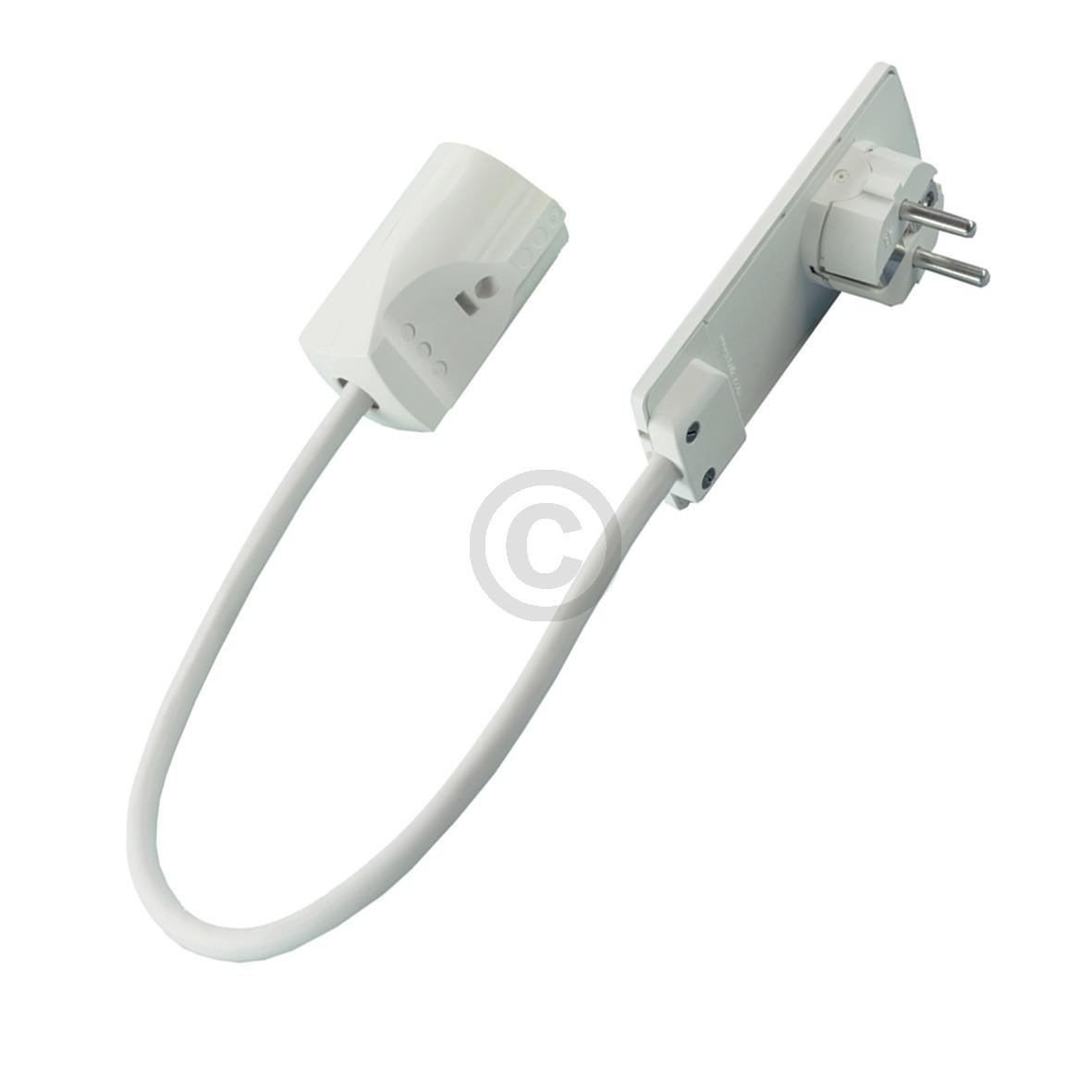 Schulte Evoline Plug 06.451 Flachstecker mit 35 cm Kabel