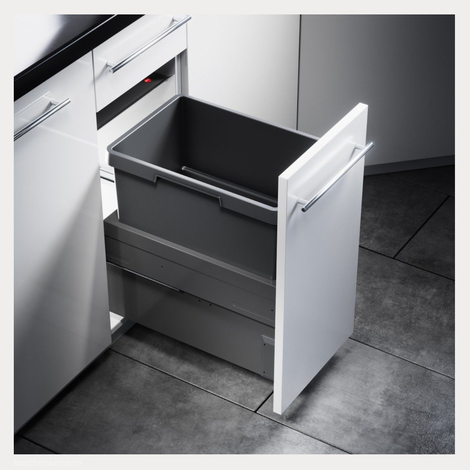 Hailo Abfallsammler 3610141 CS Slide Euro-Cargo-S 1x 30 Liter