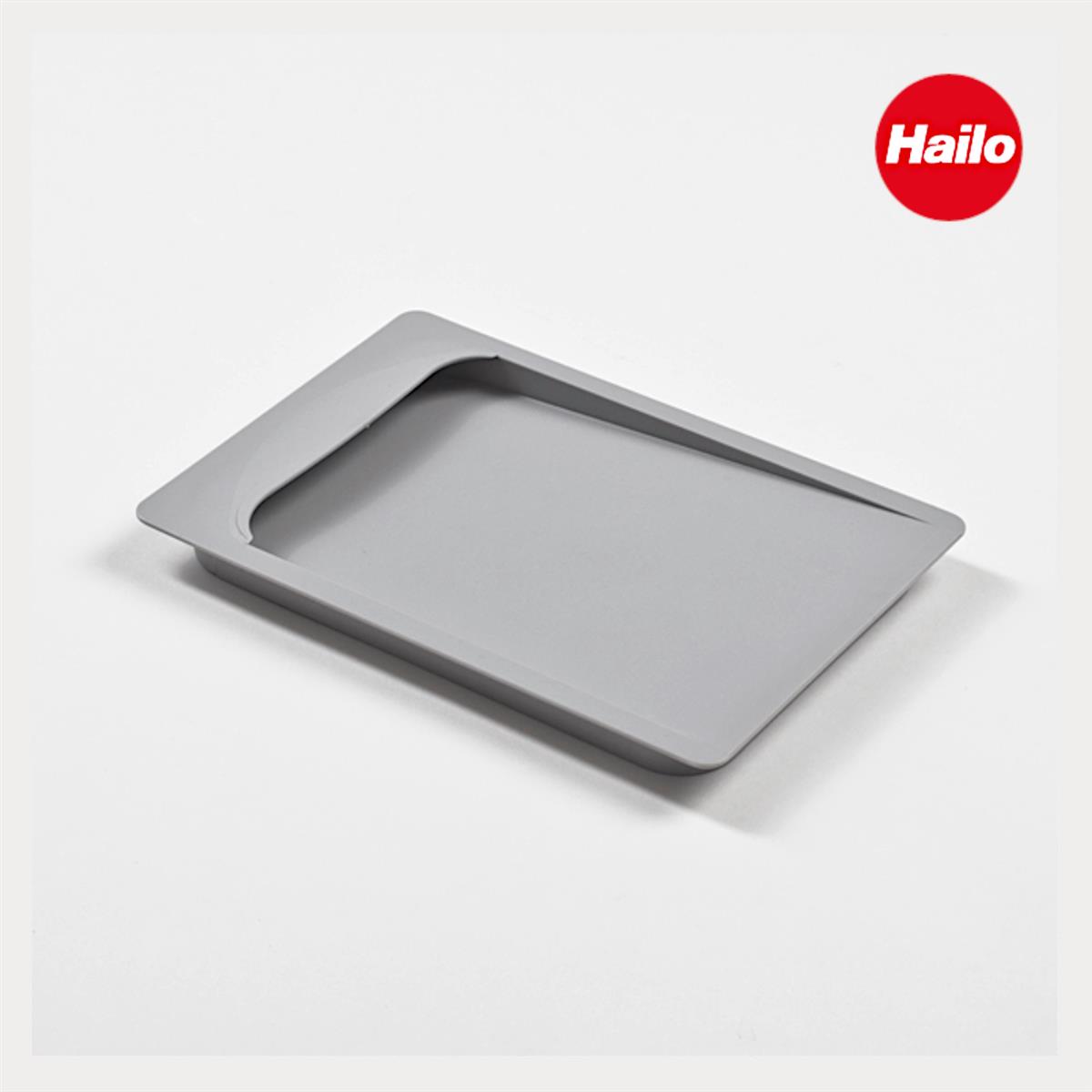 Hailo 8,5 Liter Behälterdeckel 1082739 hellgrau 220 x 148 x 18 mm