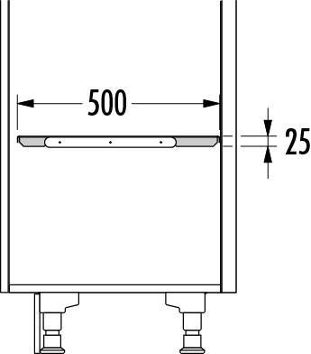 Hailo Universalablage 3273621 für  Getränkekistenhalter