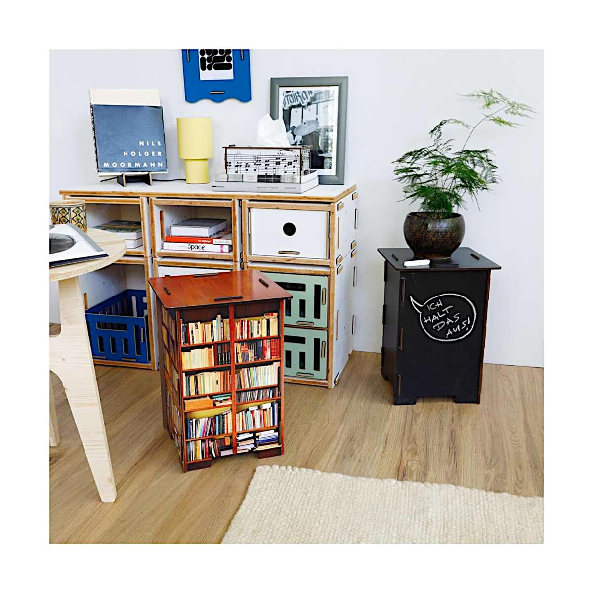 Werkhaus Photohocker SH8244 Bücherregal 295 x 295 x 420 mm