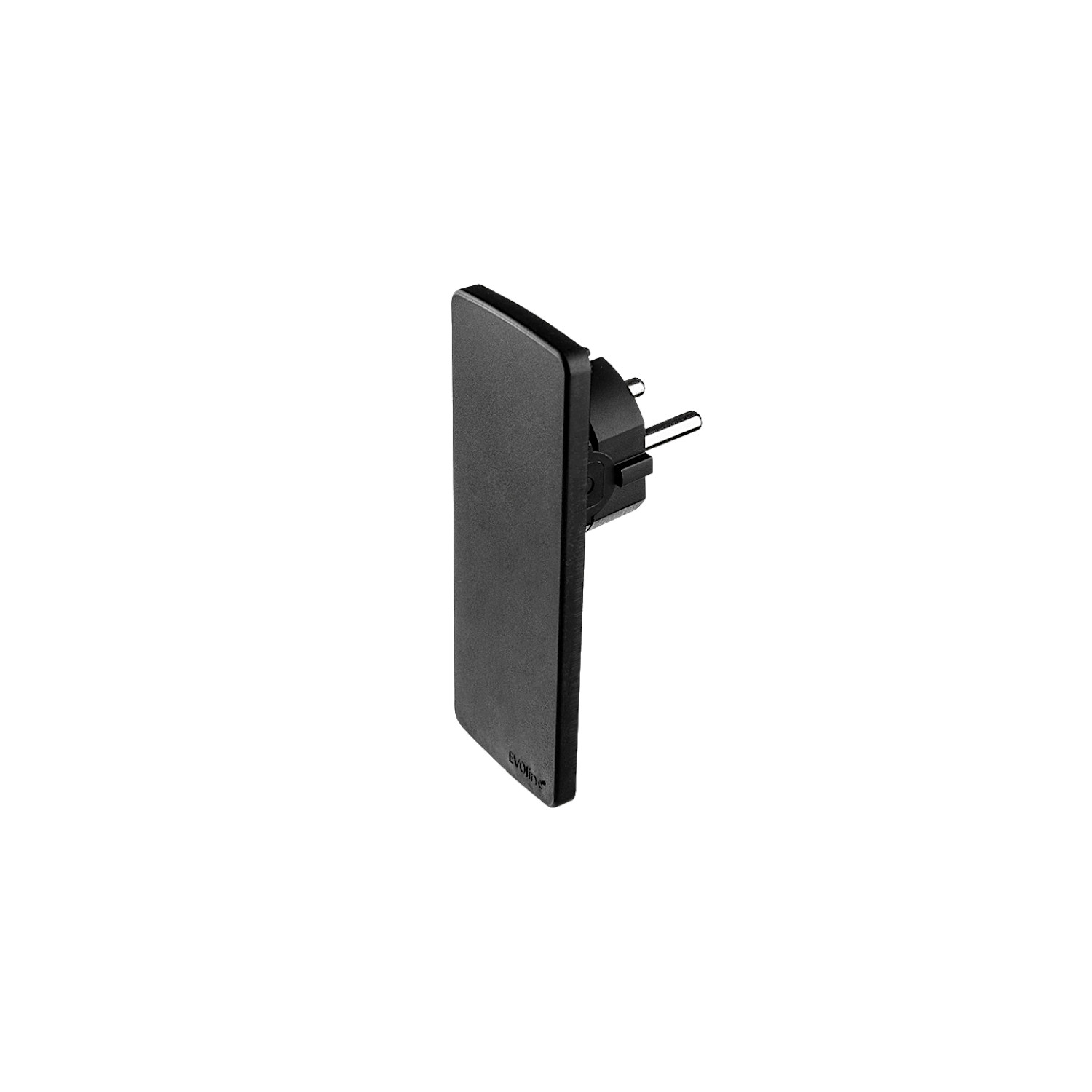 Schulte EVOline PlugFix 03.021 Flachstecker 1.5 m schwarz