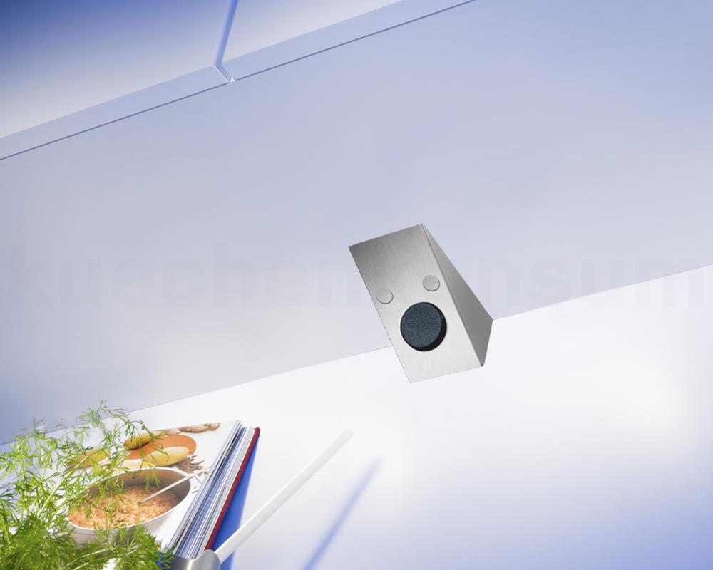 Thebo Keilsteckdose 226896S Edelstahl S 689 Schalter